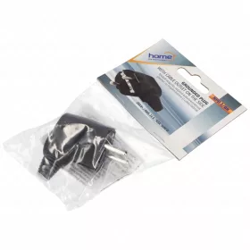   Földelt lengő dugvilla alsó kábelvezetéssel,  IP20, 16A, fekete