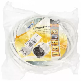   Hosszabbító lengő 10m, 3x1,5 mm², IP20, 16A, fehér, HOME  NV 2-10/WH/1,5