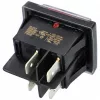 SCI R13-244 Vízmentes billenőkapcsoló 16A/250V AC, 37x30 mm, piros
