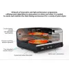 AVX PM120T Elektromos Pizzasütő – 450°C, 1850W, Digitális kijelző – Otthoni kemence (PM120T)