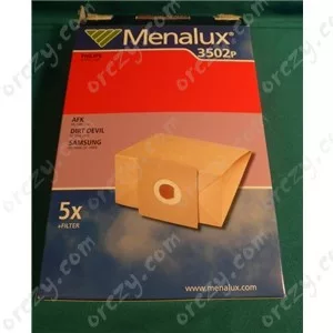 Porszívó papír porzsák 5db THOMAS, MENALUX 3502p