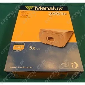 Porzsák, papír 5db+1 szűrő MENALUX 2003P (utángyártott) BOSCH porszívó