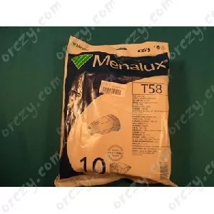 MENALUX T58 (2700) porszívó papír porzsák 10db GORENJE,BOSCH KOLIBRI,CURTISS,FAKIR