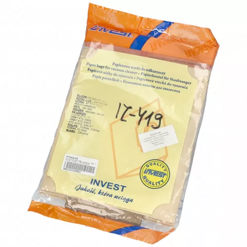 Porzsák, papír 5db-os (univerzális) SOLAC porszívó