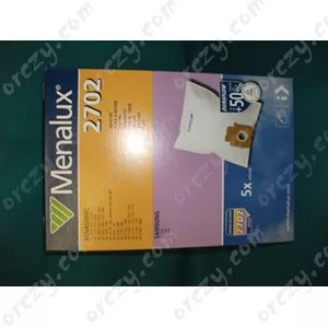 MENALUX 2702 porszívó porzsák 5db SAMSUNG,PANASONIC,CURTISS,WELTSTAR