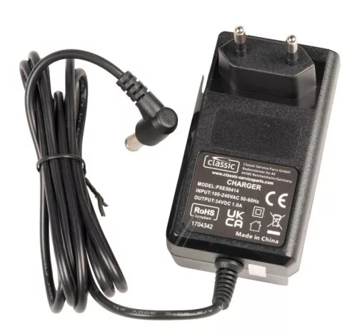 Töltő Philips Porszívóhoz – 34V / 1A – SpeedPro Max szériához (CP0661 kompatibilis)