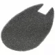 122x195x8 mm Szűrő, bemeneti, (eredeti) DYRAS BSSV-2016 porszívó