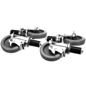 Görgő Készlet AyrKing Panírozó Állomáshoz – 5" (127 mm) – 4 db-os, Fékezhető (B241 kompatibilis)