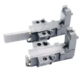   Szénkefe Ceset Motorhoz – "R" típusú házban – Whirlpool / Indesit kompatibilis (481281719419 kompatibilis)