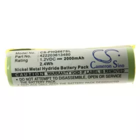 1,2V-2000MAH BOROTVA AKKUK PHILIPS