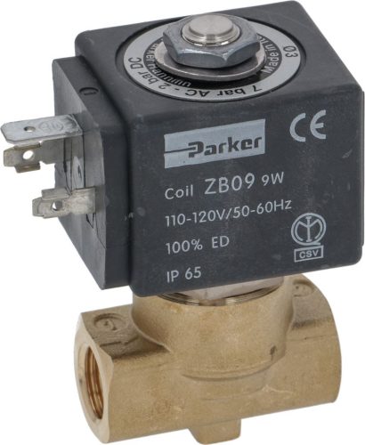 SOLENOID VALVE PARKER 2-WAY 110V 50/60Hz