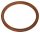 COPPER FLAT GASKET ø 28x24x1 mm