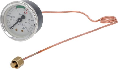 BOILER PRESSURE GAUGE ø 52 mm 0ø2.5 bar