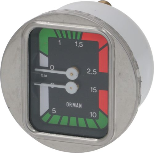 BOILER-PUMP PRESSURE GAUGE ø 63 mm