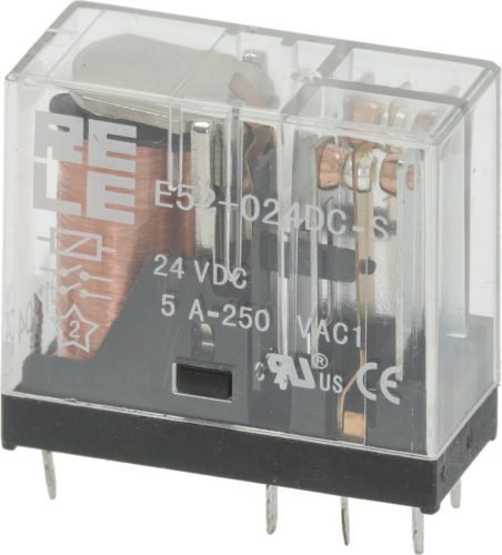 RELÉ 24VDC 2CO 250V 5A