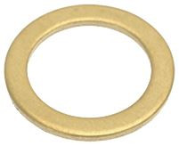 BRASS WASHER FLAT ø 17x12x1 mm