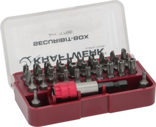 SET OF 32 SCREWDRIVER INSERT BITS