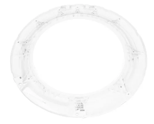 Mosógép Külső Ajtókeret Electrolux / AEG / Zanussihoz – Fehér – 490 mm (140123070041 kompatibilis)