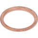 FLAT GASKET COPPER ø 40x32x3 mm