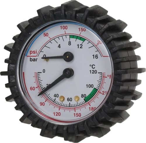 TERMOMANOMÉTER 0-16 bar/0-120°C