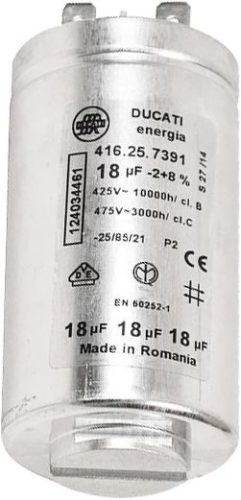 CAPACITOR 18UF ELECTROLUX 1240344612