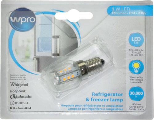 LED LÁMPA E14 1W 230W WHIRLPOOL 484000008