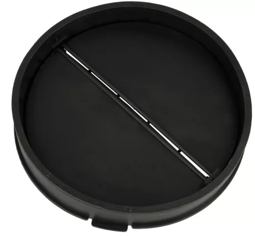 Visszacsapó szelep páraelszívóhoz – 120 mm – Pillangószelep rácsos kivitelben (Univerzális)