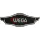 WEGA CÍMKE PIROS 32x86 mm