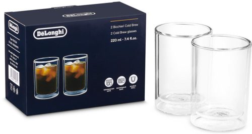 GLASSES (X2) COLD BREW DE LONGHI DLSC324