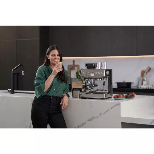 Sage Barista Express™ Impress Eszpresszó kávéfőző - Black Truffle (SES876BTR)