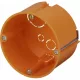 Gipszkarton doboz 1-es, 68x47 mm mély, narancssárga