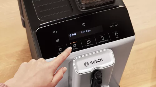 Bosch Serie 2 VeroCafe Teljesen automata kávéfőző, Selyemezüst (TIE20301)