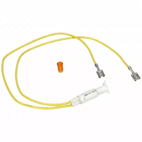 Glimlámpa sárga hüvelyes vezetékes 1W