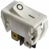 12A/250V AC Billenőkapcsoló, fehér, számos, keskeny (univerzális)