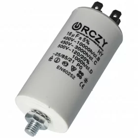 16 uF 500V Kondenzátor, sarus (univerzális)