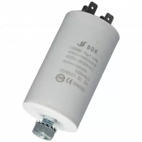   SOK Motorindító Kondenzátor - 18µF 500V - Sarus, CBB60 (50246552009)