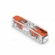 WAGO 221 Inline Vezeték Összekötő - 32A / 4mm², 2 eres - Toldó (221-2411)