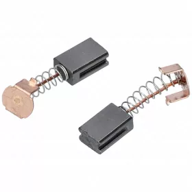   5x8x11 mm Szénkefe füles-sapkás, rugós, hornyolt (univerzális) fúrógéphez (1cs=2db)