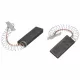 5x13,5x36 mm Szénkefe, sarus, rugós (eredetivel megegyező,univerzális) BOSCH mosógép (1cs=2db)