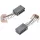 Szénkefe Univerzális Barkácsgépekhez - 5x8x12 mm - Füles-sapkás, rugós, hornyolt