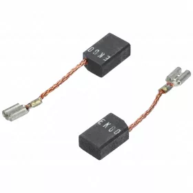   6x10x15 mm EK80 Szénkefe, sarus, sarok kivztéses (univerzális) ipari kéziszerszámgép (1cs=2db)