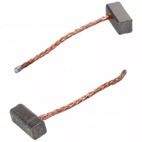   4x4x9 mm Bronzkefe, vezetékes, oldalt kivezetéses (univerzális) autóvillamossági (1cs=2db)