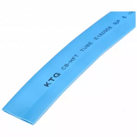   12,7 / 6 mm x 1 m Zsugorcső, 2:1, kék, poliolefin (univerzális) vezetékhez
