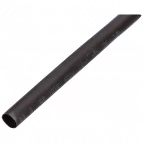   6,4 / 3,2 mm x 1 m Zsugorcső, 2:1, fekete, poliolefin (univerzális) vezetékhez 5db/csomag