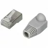 Csatlakozó hálózati kábel UTP RJ45 , CAT5E szürke