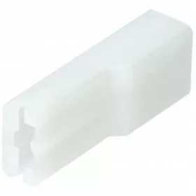   TE Connectivity Csúszósaru védőhüvely, 1 pólusú, 6,35mm (180907-0)