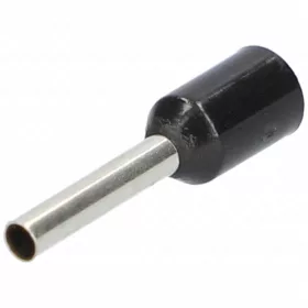   ORNO Szigetelt érvéghüvely 1,5 mm², 8 mm, fekete (OR-KK-8100/1,5/8)