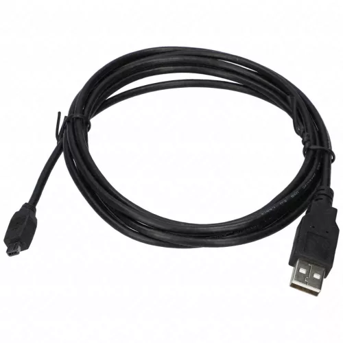 Kábel USB (4 pól.mini USB - A típusú dugó) 2m