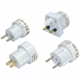   Utazó adapter univerzális (USA, EU, UK, AS) GOOBAY 100-230vac