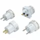 Utazó adapter univerzális (USA, EU, UK, AS) GOOBAY 100-230vac